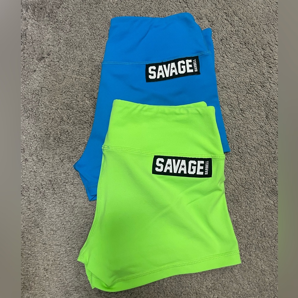 Savage Barbell Booty Shorts